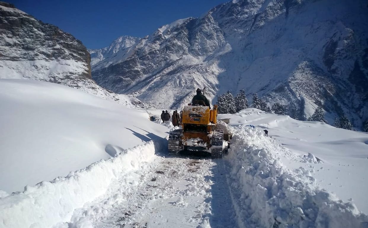 Snowfall in Pithauragarh