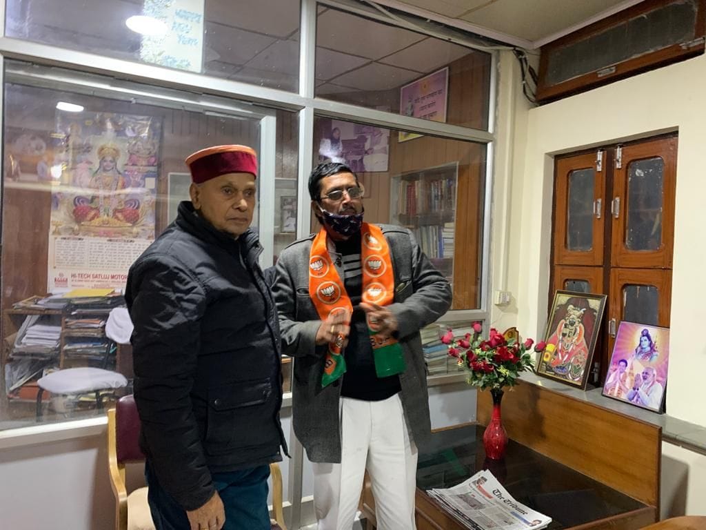 congress block sebadal prisident join bjp sujanpur