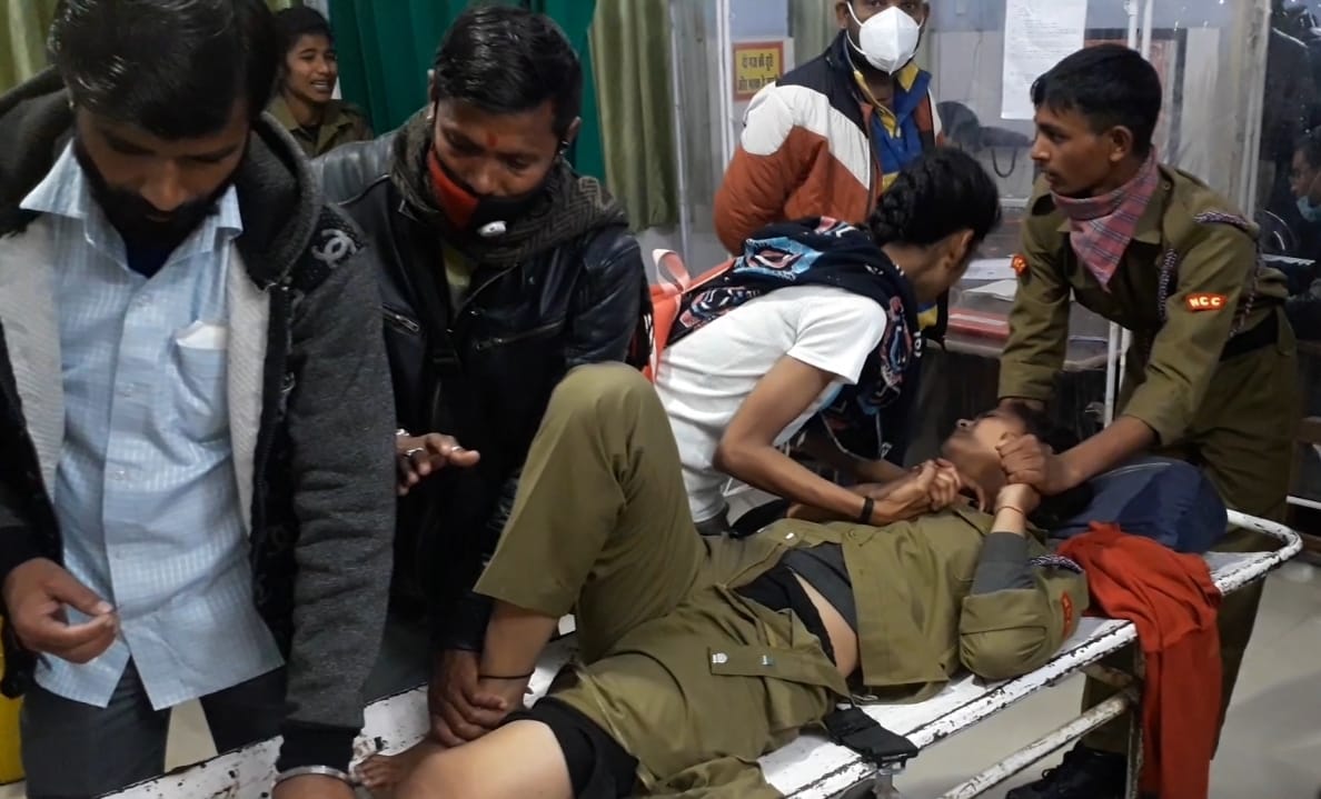 Three ncc girls student injurd for accident