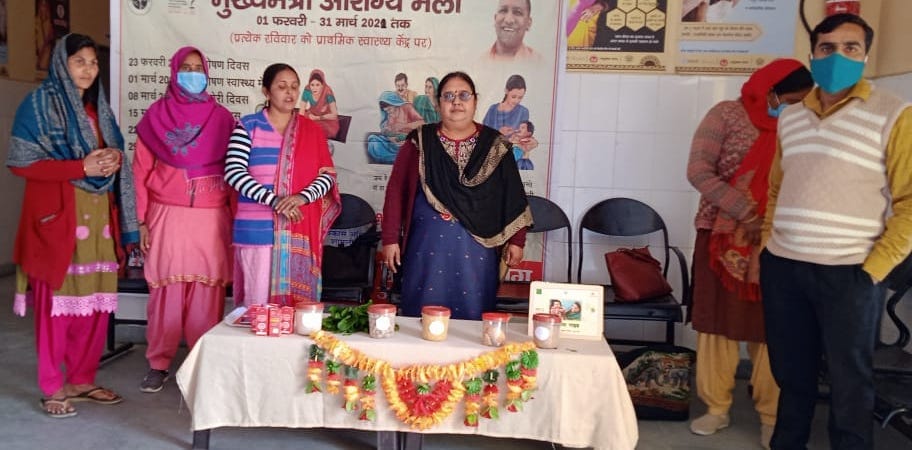 Number of female patients in health fair is high