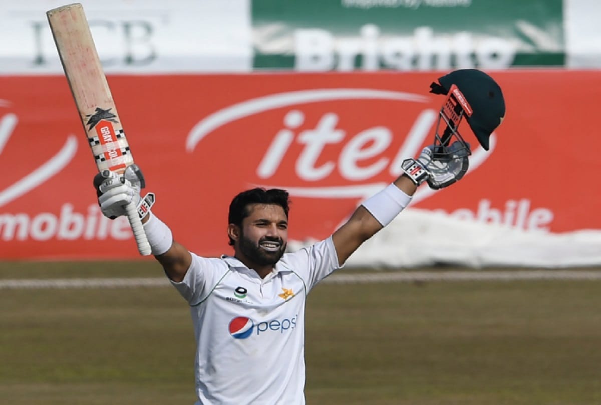 PAK vs SA Mohammad Rizwan maiden test ton helps pakistan to bounce back in 2nd test against south africa