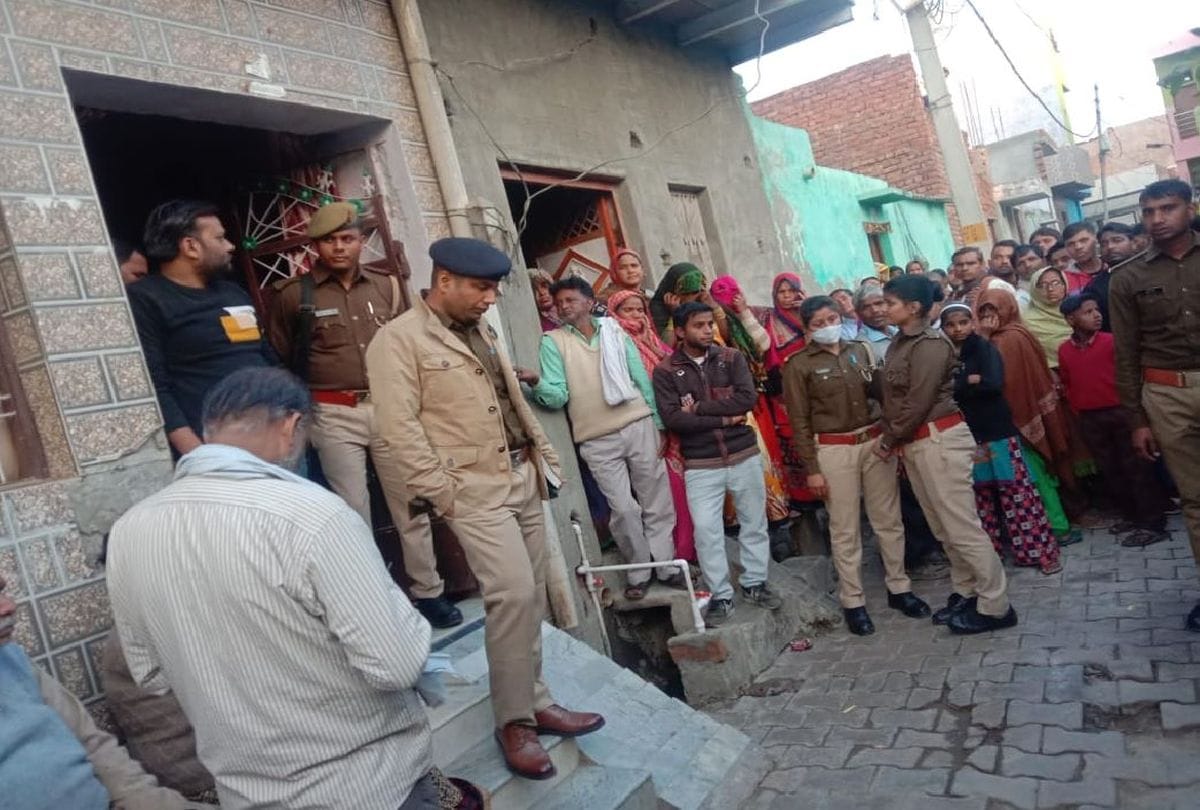 man committed suicide after killing son and wife in mathura