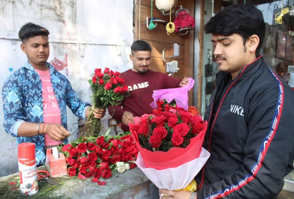 valentine's week started with the rose day
