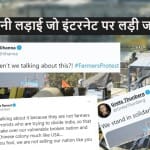 Farmer protest and social media