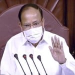 राज्यसभा के सभापति एम वेंकैया नायडू