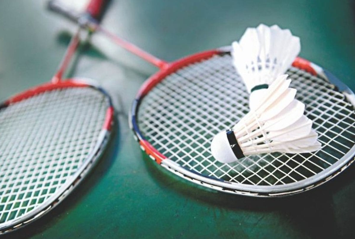 Badminton competition at the Grange Club, Shubham-Shreya winner