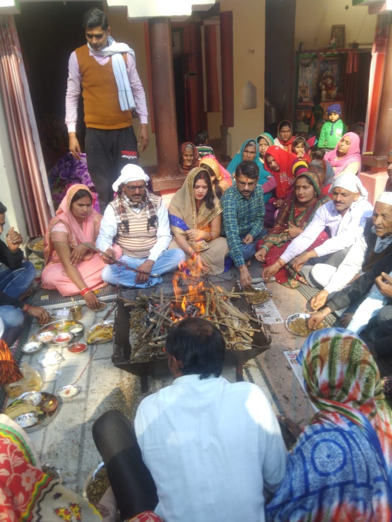 Shiva temple anniversary celebrated with great pomp