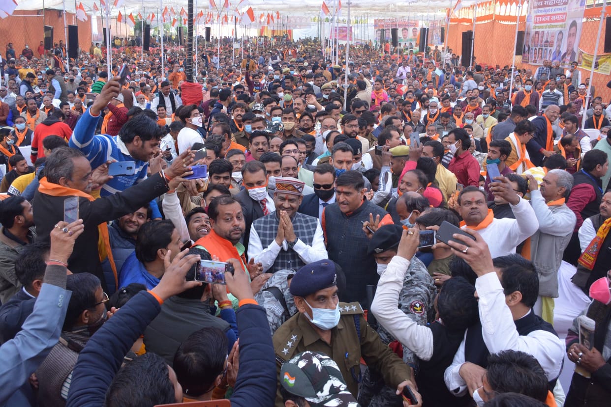 Aligarh: Vaishyas interfere in every party, or only lotus ..?