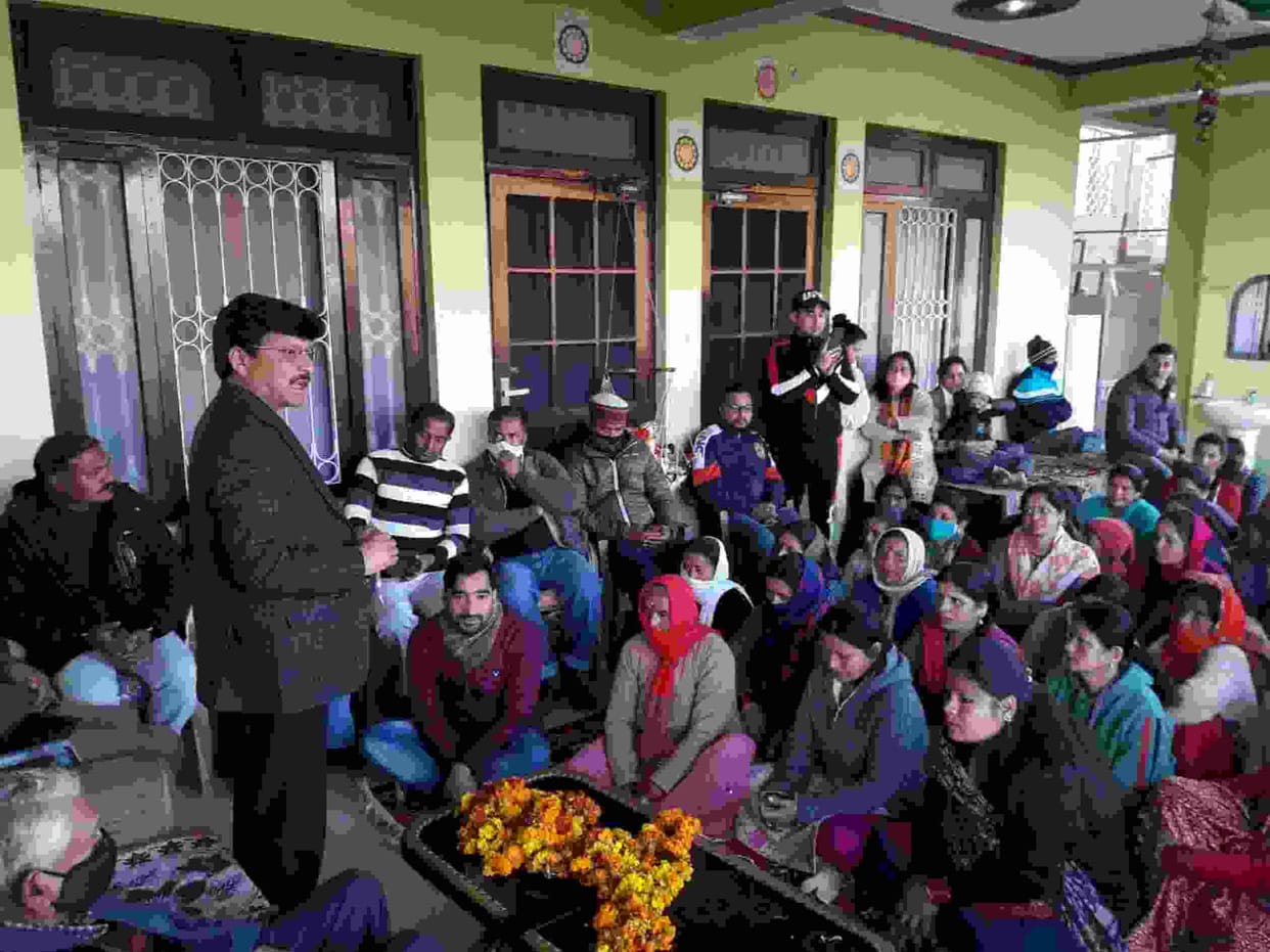 Meeting of Congress in Almora