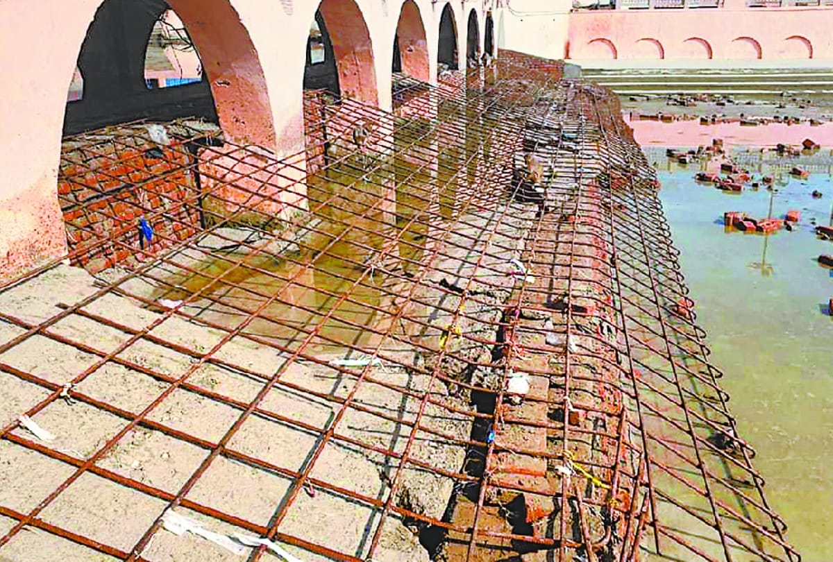 The platform built in Ram's padi washed away in the water, regarding CM's visit ...