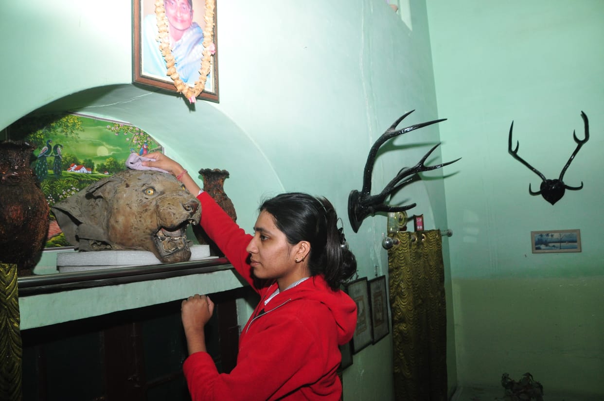 jhansi- you will get permission for animal trophy