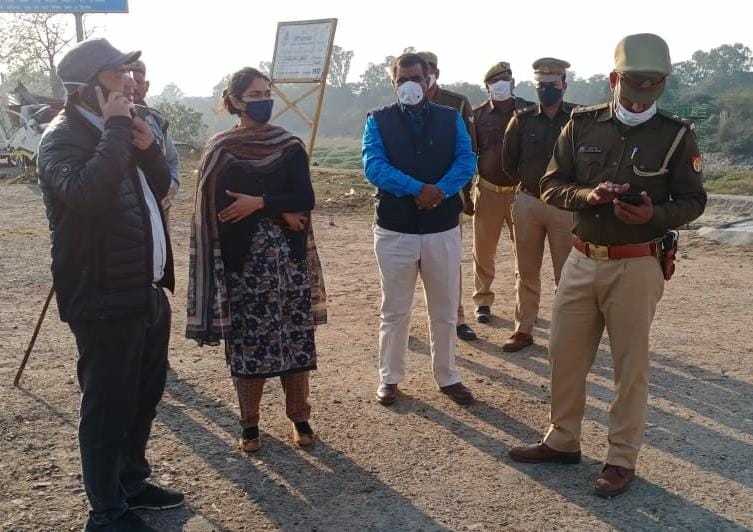 Villagers sent to safe place