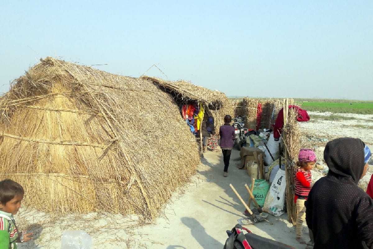 Chamoli Disaster: Peoples have migrated in many villages along Ganga at Bijnor and see photos