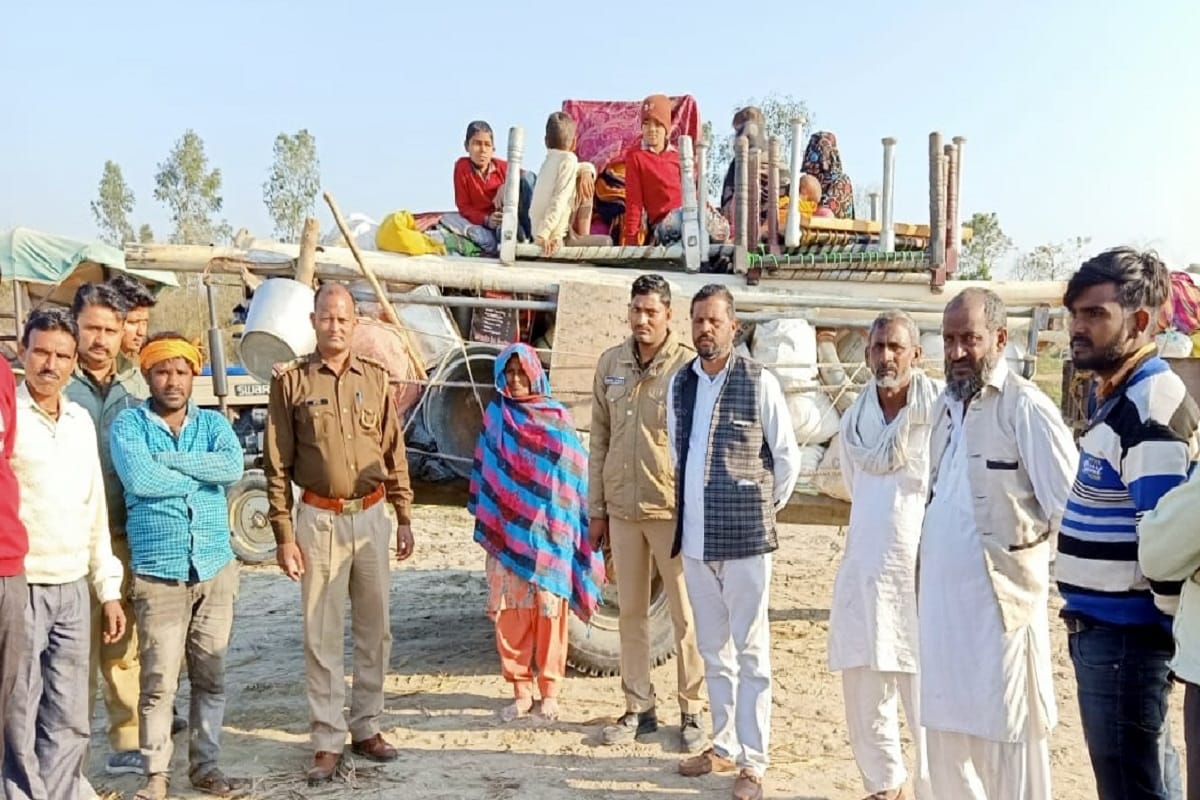 Chamoli Disaster: Peoples have migrated in many villages along Ganga at Bijnor and see photos