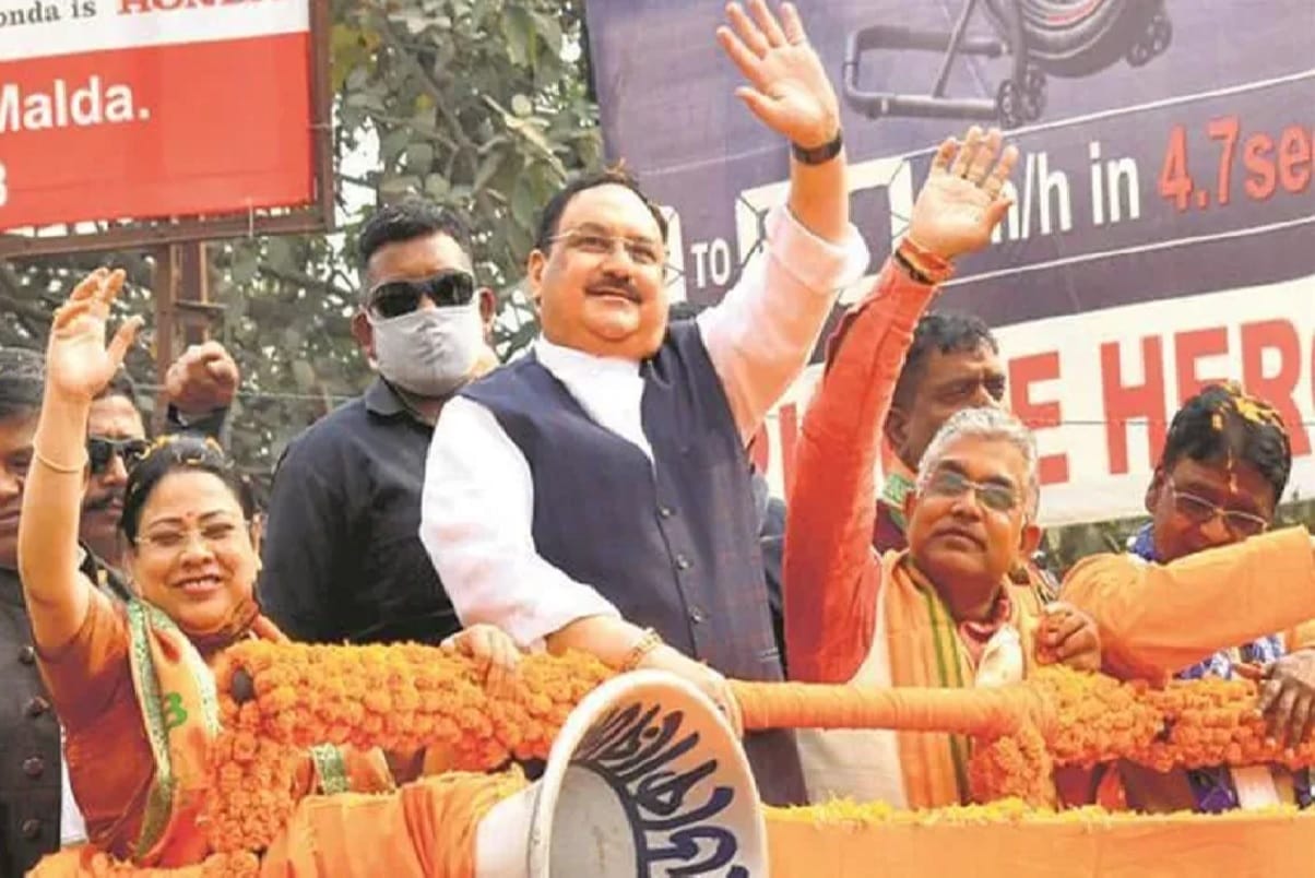 Cops Halt BJPs Parivartan Yatra In Bengals Murshidabad For route Breach
