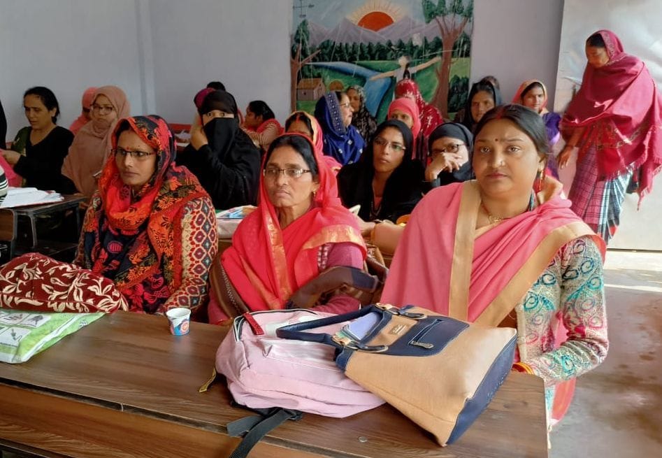 aaganbadi workers trained