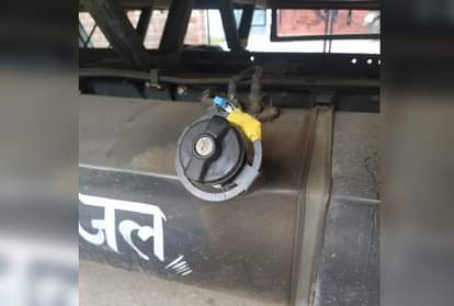 चंडीगढ़ निगम के वाहनों में लगे सेंसर।