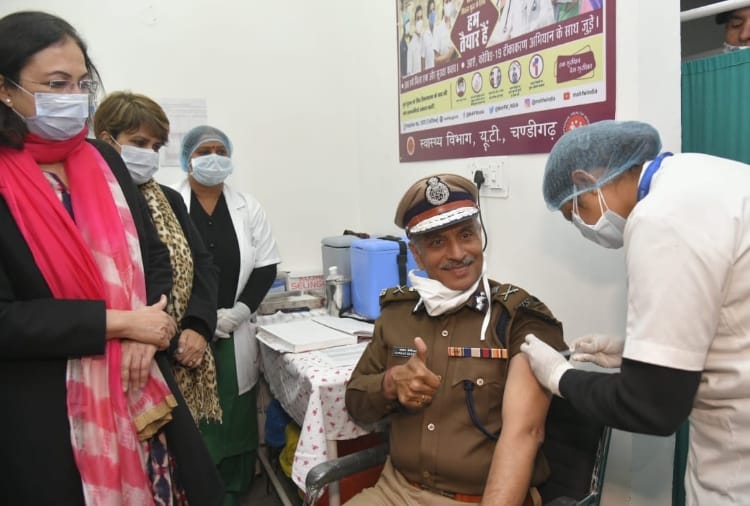 Chandigarh: Decline in number of people getting Corona vaccination