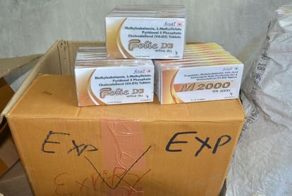 two man arrested for selling expire medicines by repacking in agra