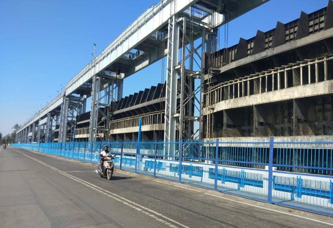 UJVNL lifts 15 gates of Pashulok barrage