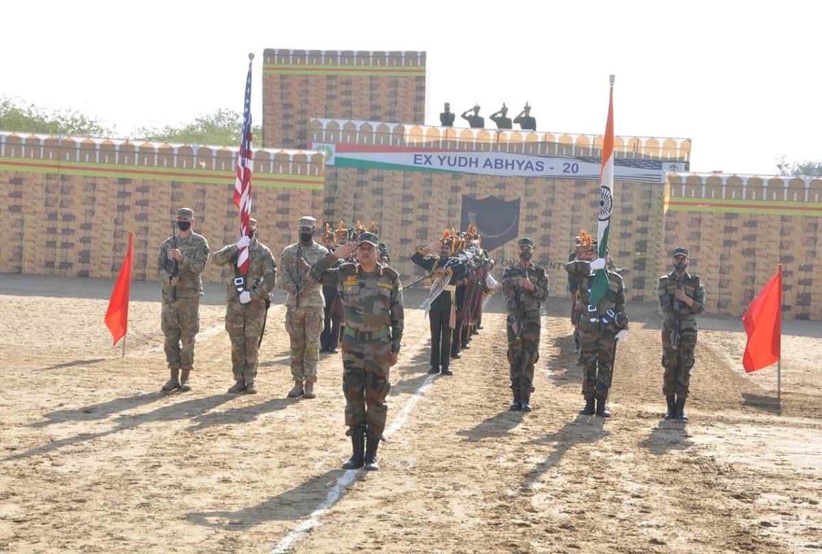 India US joint Military exercise Yudh Abhyas 20 commenced at Mahajan Field Firing Range today