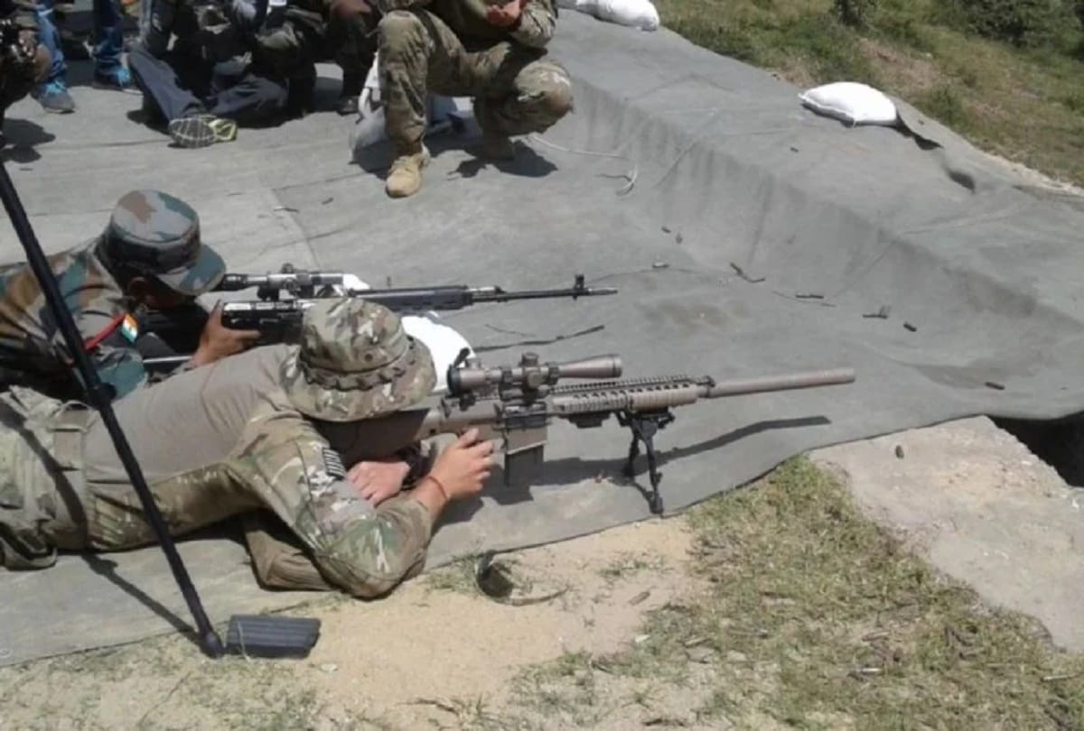India and US forces shared training in a Alaska exercise between C IED and C UAS