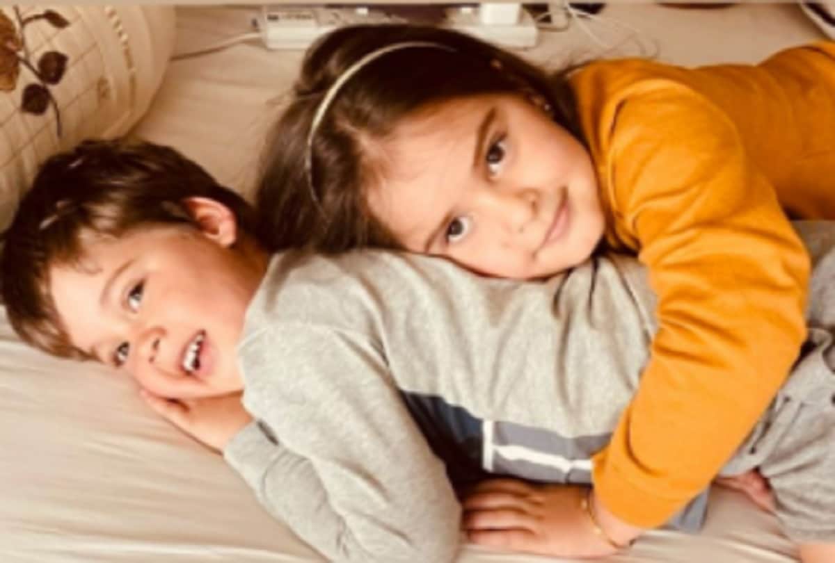 Karan Johar Shares His Children Yash And Roohi Cute Video, Roohi Act as Yash's Mother