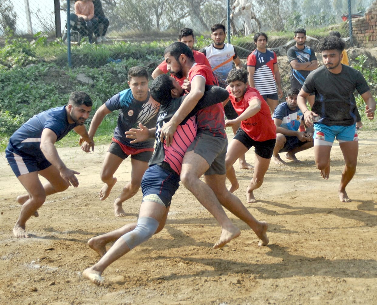 16 players selected in kabaddi trial