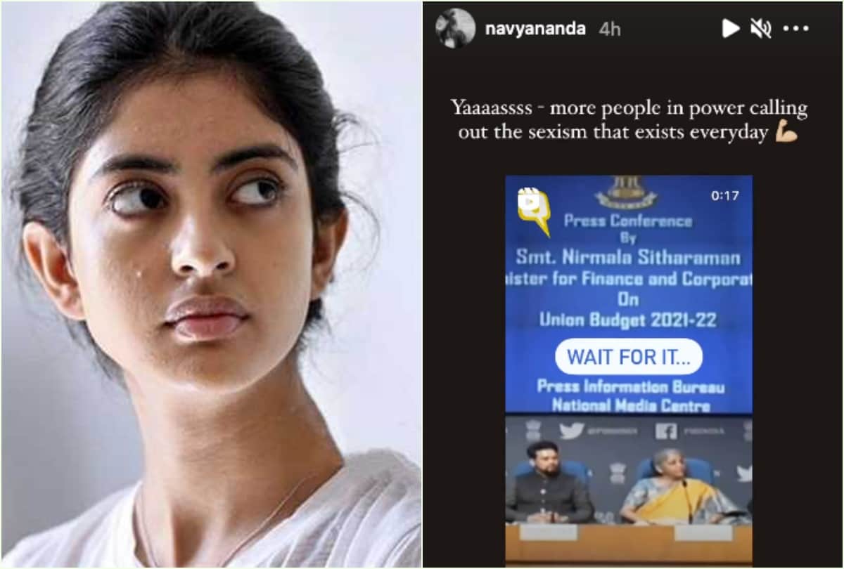 Amitabh Bachchan's granddaughter Navya Nanda praises Nirmala Sitharaman for 'calling out sexism' during press conference