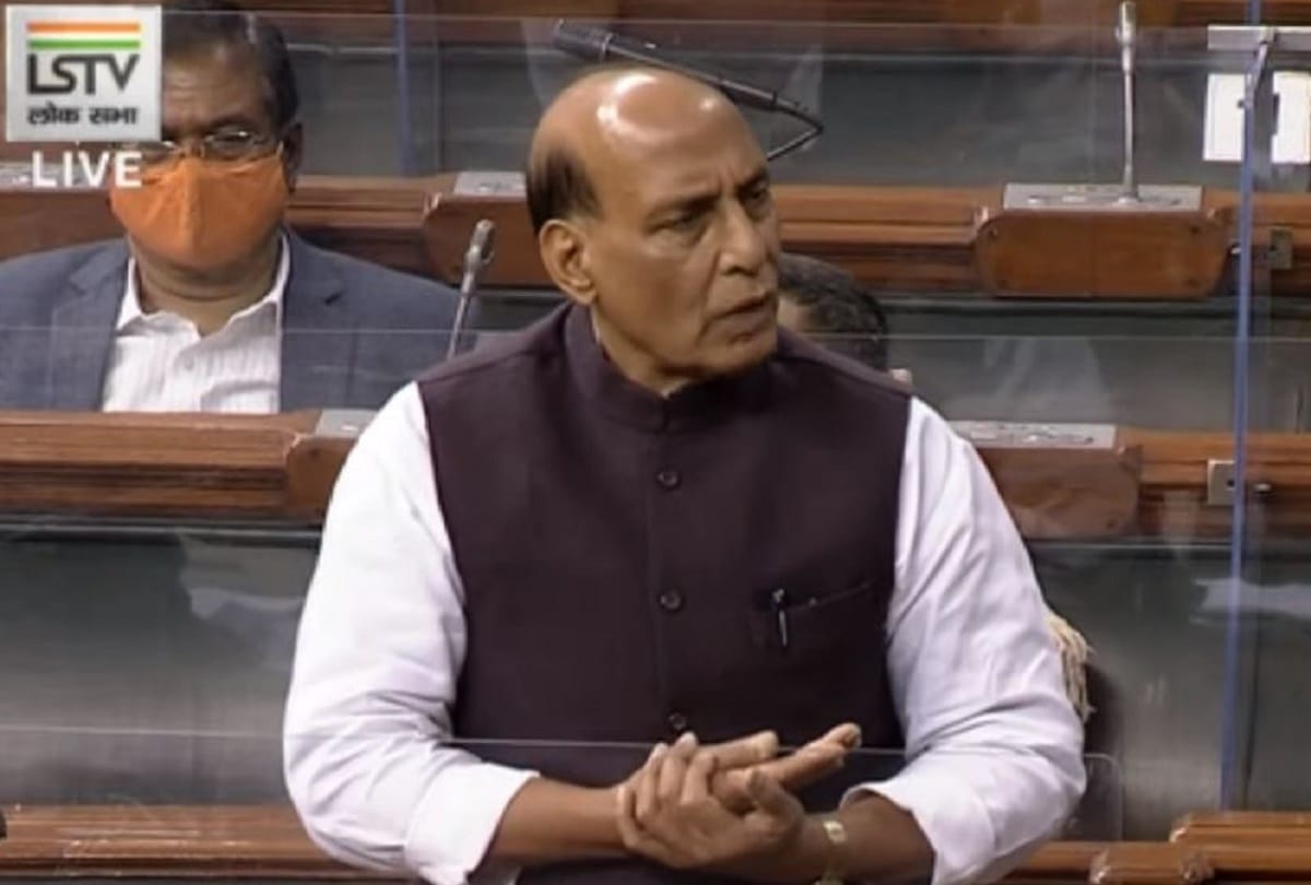 Defense Minister Rajnath said in Lok Sabha, India-China will remove army in a phased manner