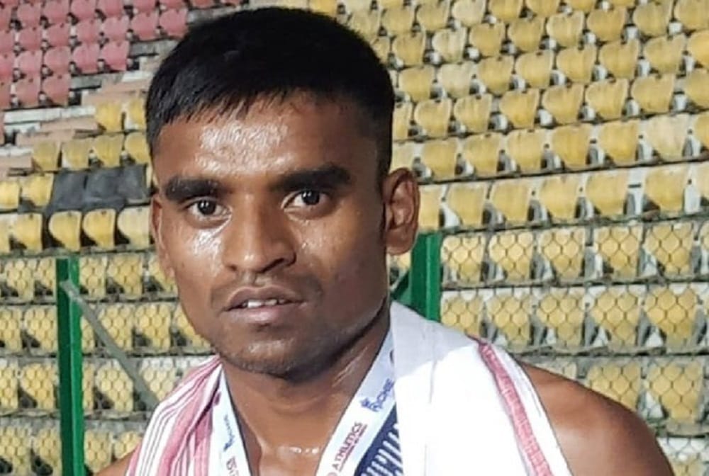 Sunil Dawar scripts new record to win gold in U-20 mens 5000m
