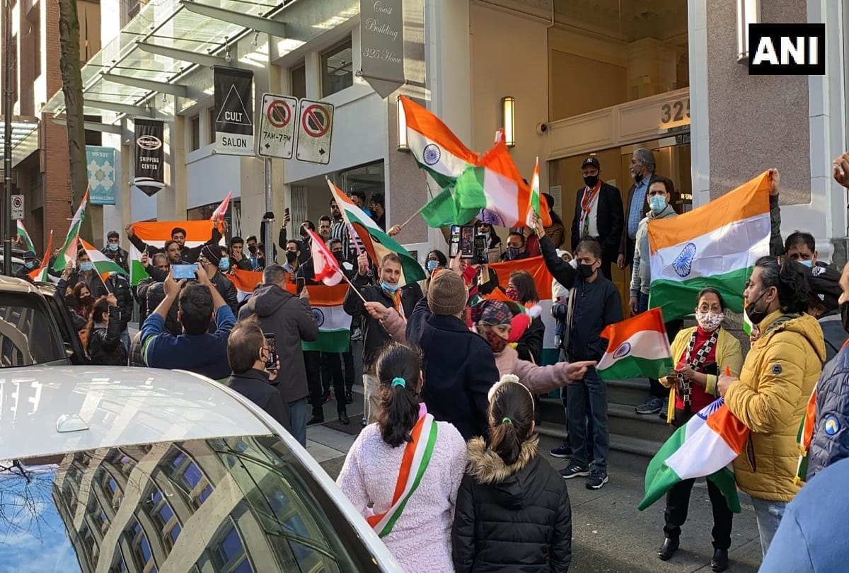 Indian diaspora took out a Tiranga Yatra rally in Vancouver as a display of the bilateral relations