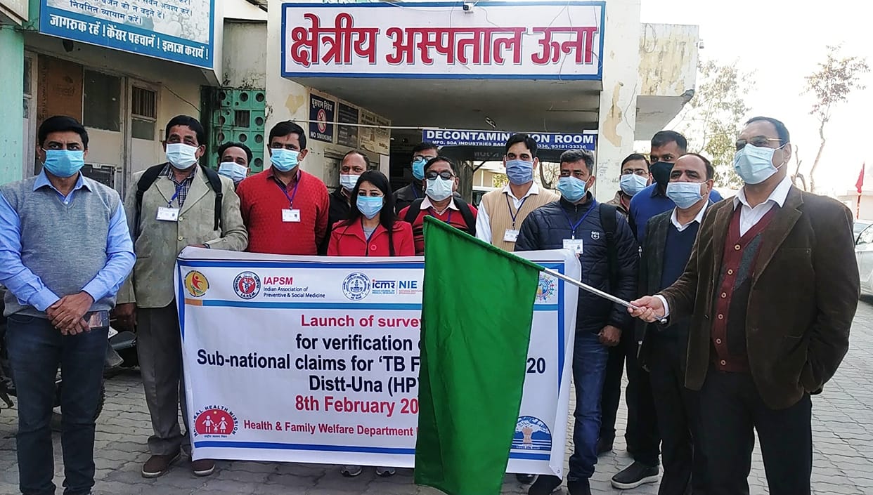survey started to identify tb patients