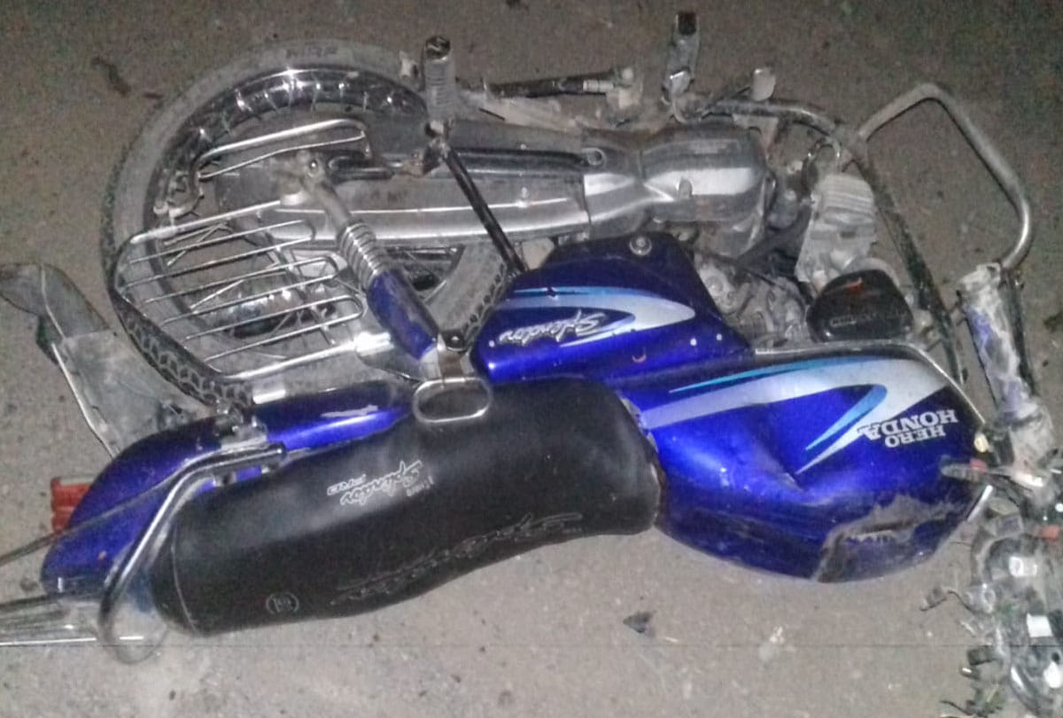 three people died in road accident in jalaun up