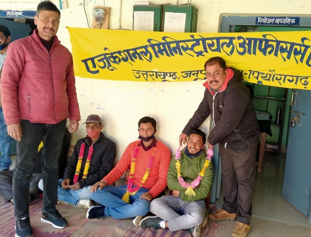 Hunger strike for demands