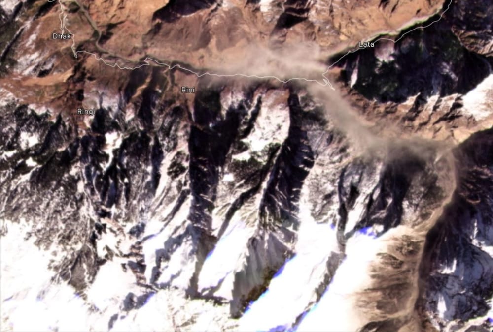 Uttarakhand Chamoli glacier burst news: American scientists shared shocking pictures of Disaster