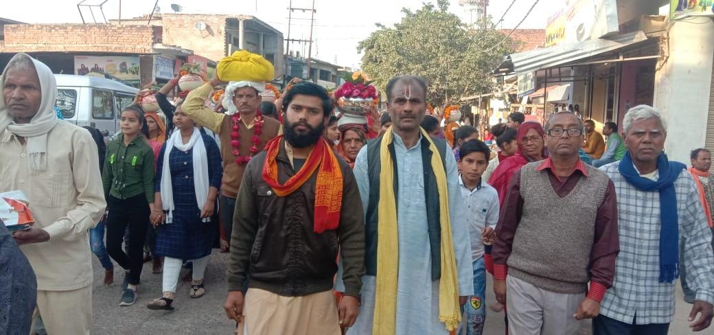 Bhagwat Katha launched with Kalashyatra