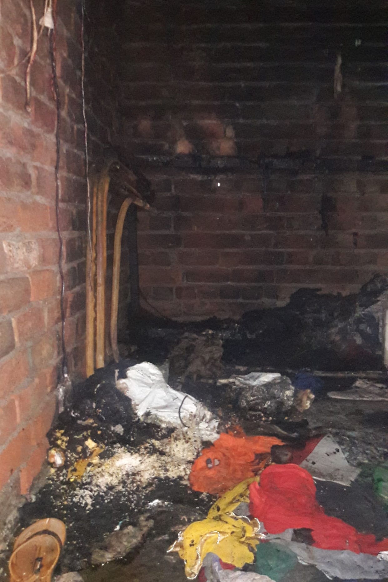 fire accidenet in boundkka