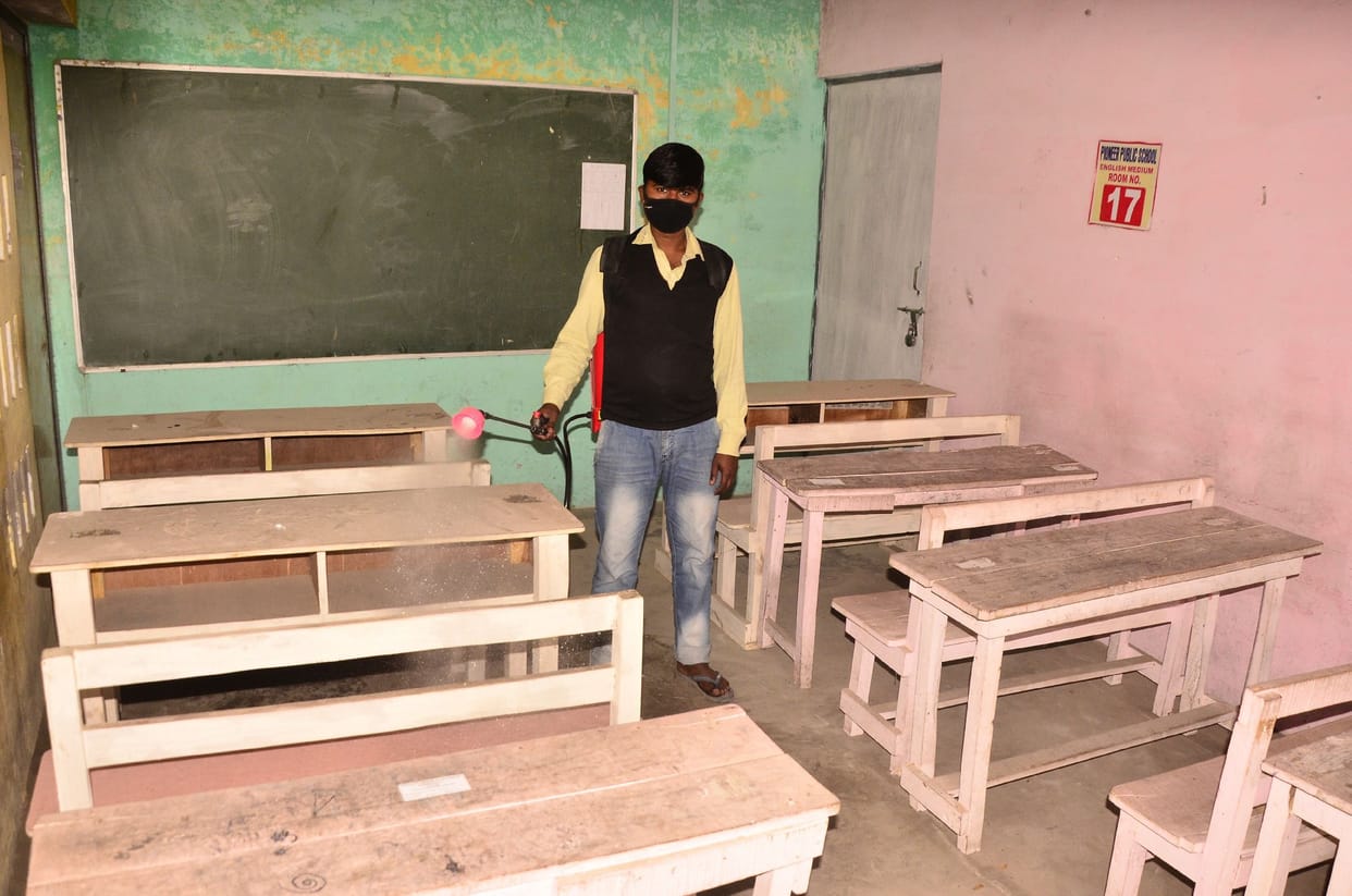 School will open from today, children of VIII will come on the first day