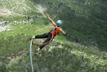 Bungee jumping in Rishikesh Tourists will also be able to enjoy bungee jumping rafting in Ganga Uttarakhand