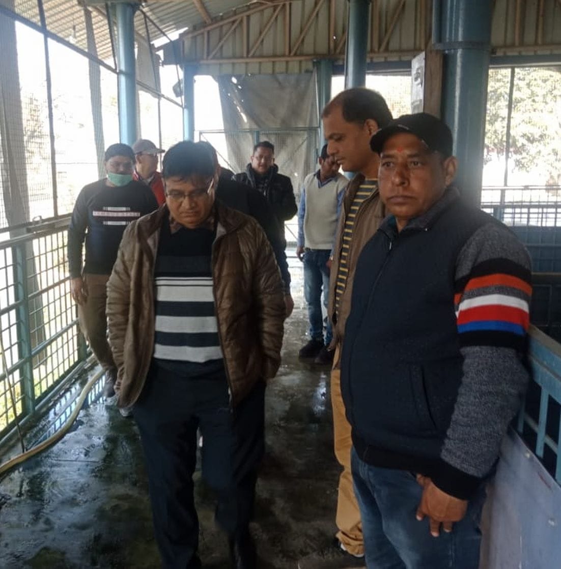 Officers inspects forthcoming ABC Centre