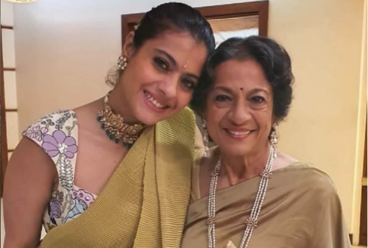 Kajol Traditional Saree Look In Durga Puja And Dussehra 2021 Photos