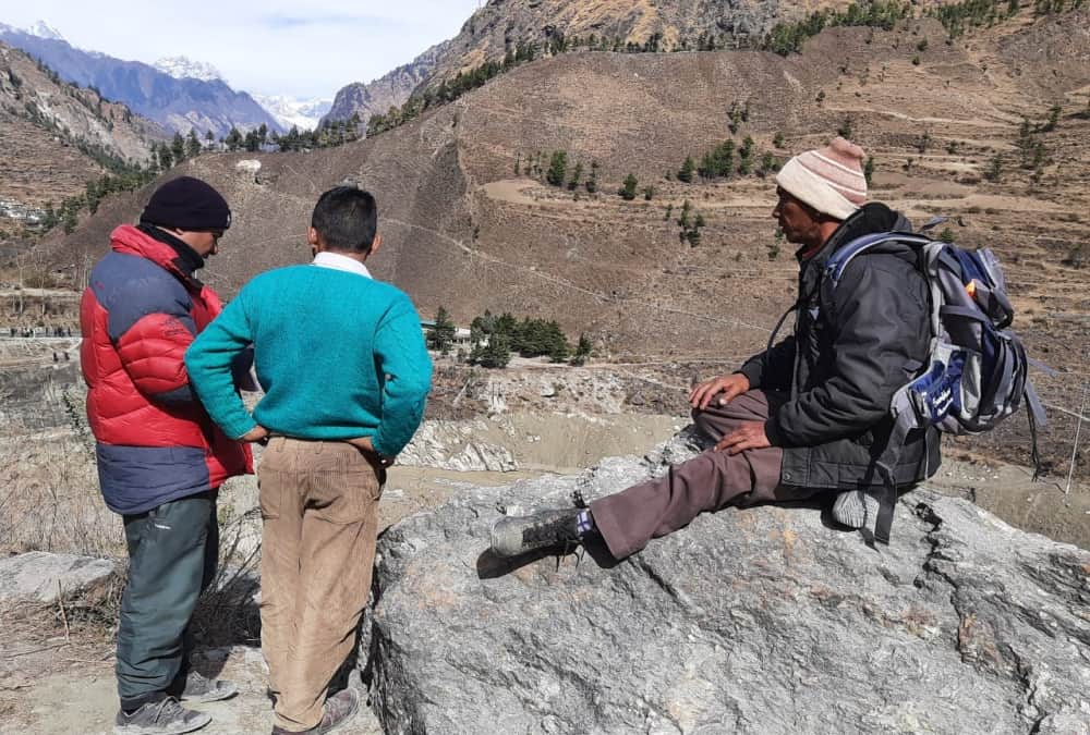 Uttarakhand Chamoli glacier burst News: people come to tapovan for search of missing family members