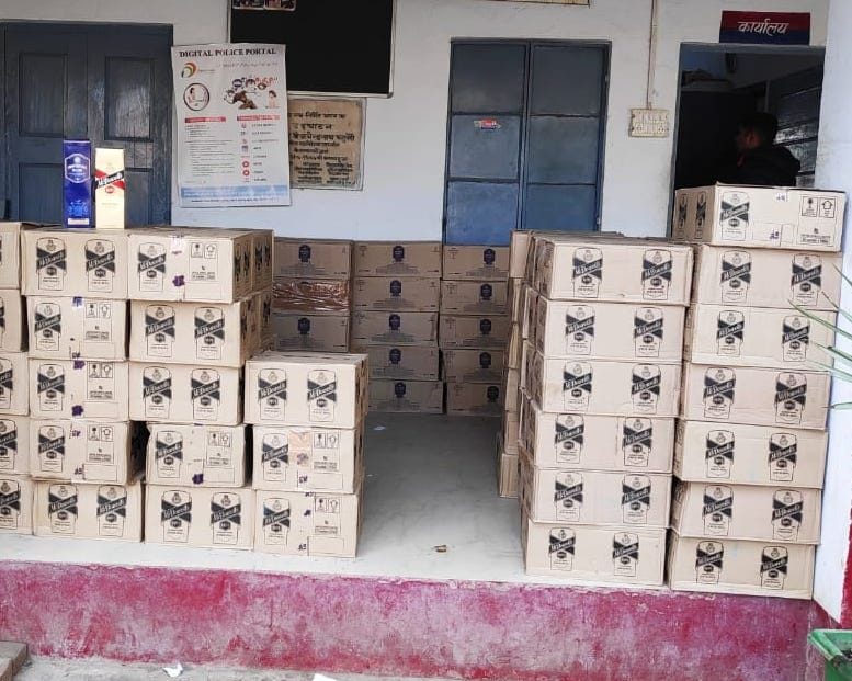 One million smuggled liquor recovered in Muzaffarnagar