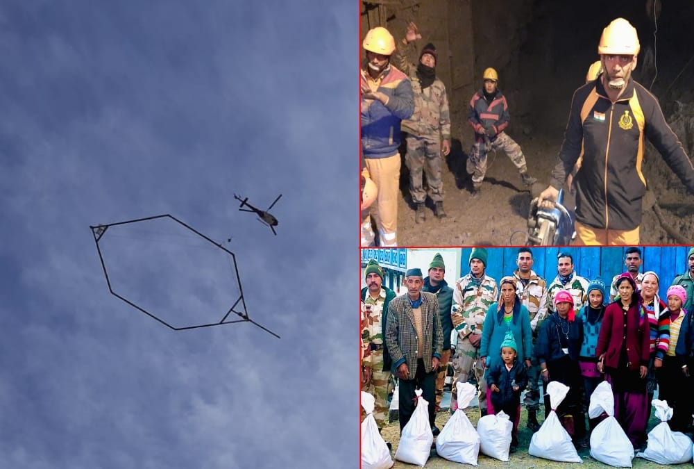 Uttarakhand Chamoli Glacier Burst News: Rescue operation Continue   from Three Days to save Labourer from Tapovan Tunnel