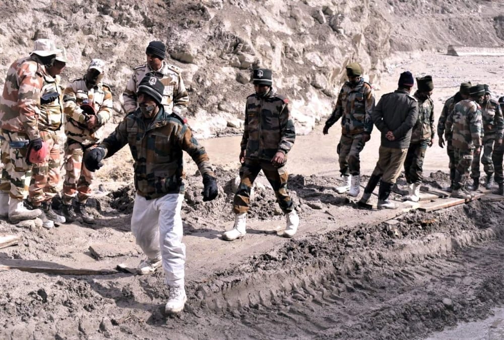 Uttarakhand Chamoli Glacier Burst News: Rescue operation Continue   from Three Days to save Labourer from Tapovan Tunnel