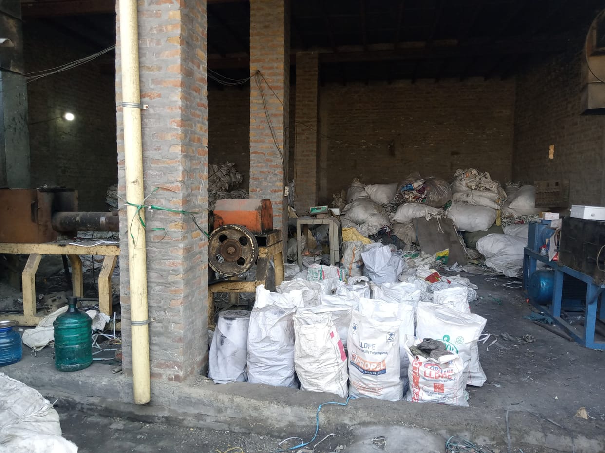 Plastic slabs were being made by melting slabs into two companies, Chief Minister Udandaste raided