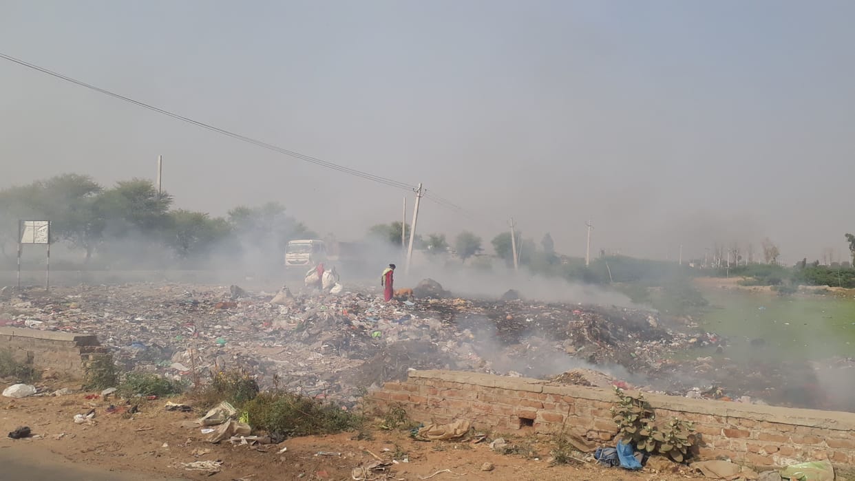 incresing polution due to burning garbage,  resentment among people