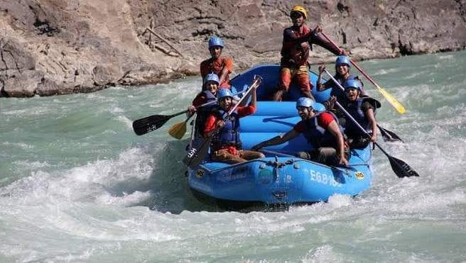 Rafting starts in Ganga