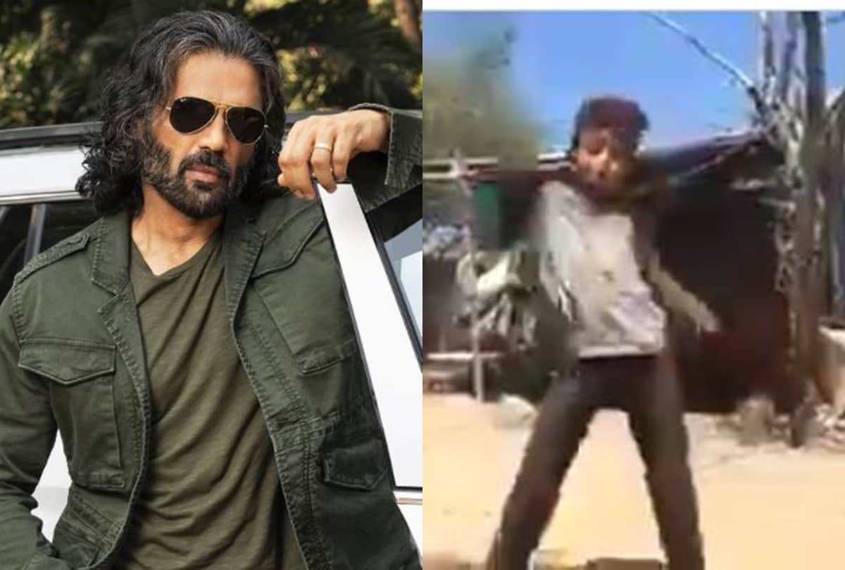Suniel Shetty got impressed with boy dancing on Govinda Songs said lets make him famous
